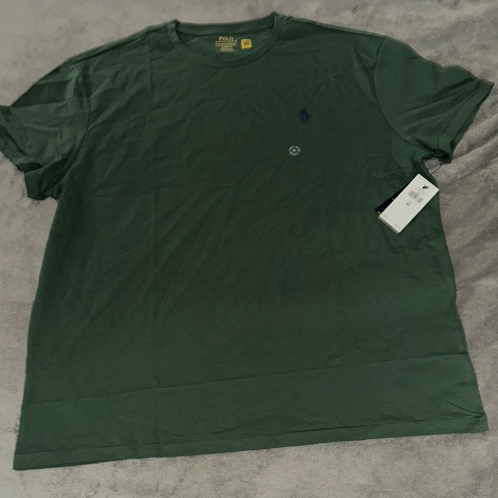 Polo by Ralph Lauren Men's Green T-Shirt